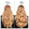 قبل و بعد استفاده از سرم مو کراتینه پنتن pantene