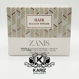 پودر دکلره زانیس رنگ سفید حجم 500 گرم