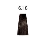 رنگ مو باکو بلوند دودی خرمایی تیره 6.18 - Baco hair color
