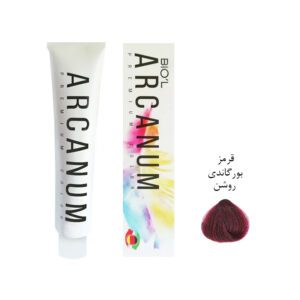 رنگ مو آرکانوم Arcanum شماره 6.62 قرمز بورگاندی روشن