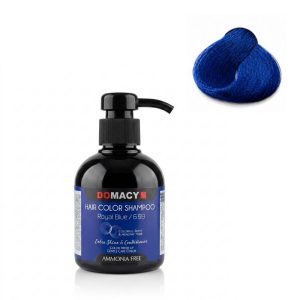 شامپو رنگساژ دوماسی شماره 6.99 رنگ آبی درباری