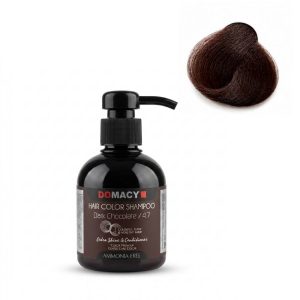 شامپو رنگساژ دوماسی شماره 4.7 رنگ قهوه ای شکلاتی