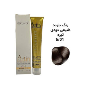 رنگ مو آرتین بلوند طبیعی دودی تیره 6.01