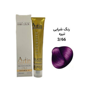 رنگ مو آرتین شرابی تیره 3.66