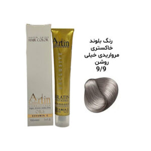 رنگ مو آرتین بلوند خاکستری مرواریدی خیلی روشن 9.9