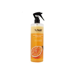 یانسی اسپری دو فاز مو پرتقال شیرین و زردچوبه مدل Sweet Orange & Turmeric آبرسان و ترمیم کننده مناسب انواع مو 500 میل