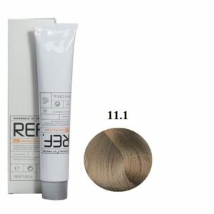 رنگ مو رف 11.1 بلوند خاکستری فوق‌العاده روشن REF 100ml