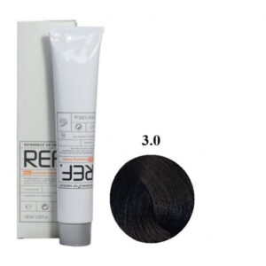 رنگ مو رف 3.0 قهوه‌ای تیره طبیعی REF 100ml