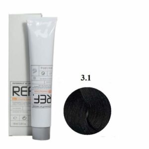 رنگ مو رف 3.1 قهوه‌ای خاکستری تیره REF 100ml