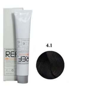 رنگ مو رف 4.1 قهوه‌ای خاکستری REF 100ml
