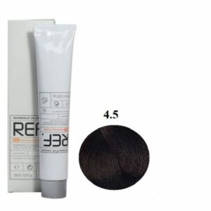 رنگ مو رف 4.5 قهوه‌ای ماهگونی قرمز REF 100ml