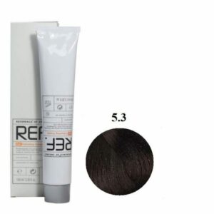 رنگ مو رف 5.3 قهوه‌ای طلایی روشن REF 100ml