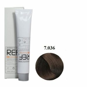 رنگ مو رف 7.036 قهوه روشن REF 100ml