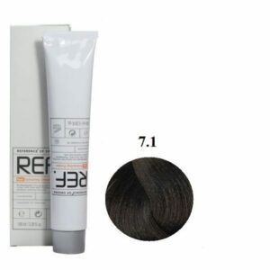 رنگ مو رف 7.1 بلوند خاکستری متوسط REF 100ml