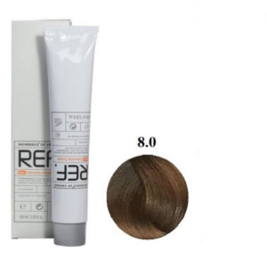 رنگ مو رف 8.0 بلوند روشن طبیعی REF 100ml