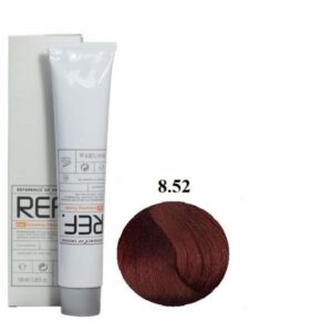 رنگ مو رف 8.52 بلوند روشن ماهگونی درخشان REF 100ml