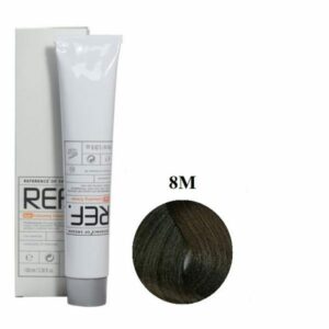 رنگ مو رف 8M بلوند روشن زیتونی REF 100ml