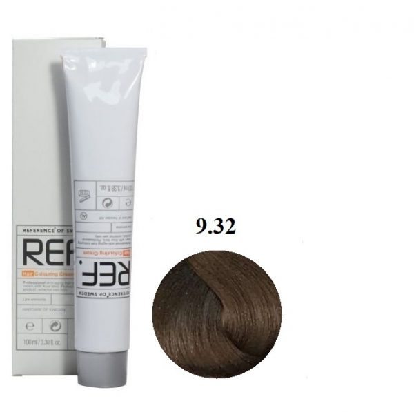 رنگ مو رف 9.32 بلوند بژ خیلی روشن REF 100ml