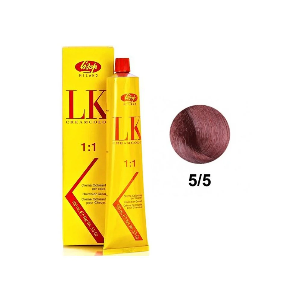 رنگ مو لیزاپ قهوه ای قرمز روشن - Lisap Hair Color 5/54