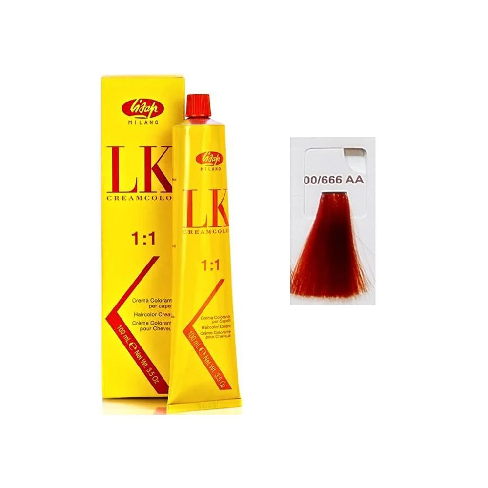 رنگ مو لیزاپ بلوند مسی آتیشی - Lisap Hair Color 00/666