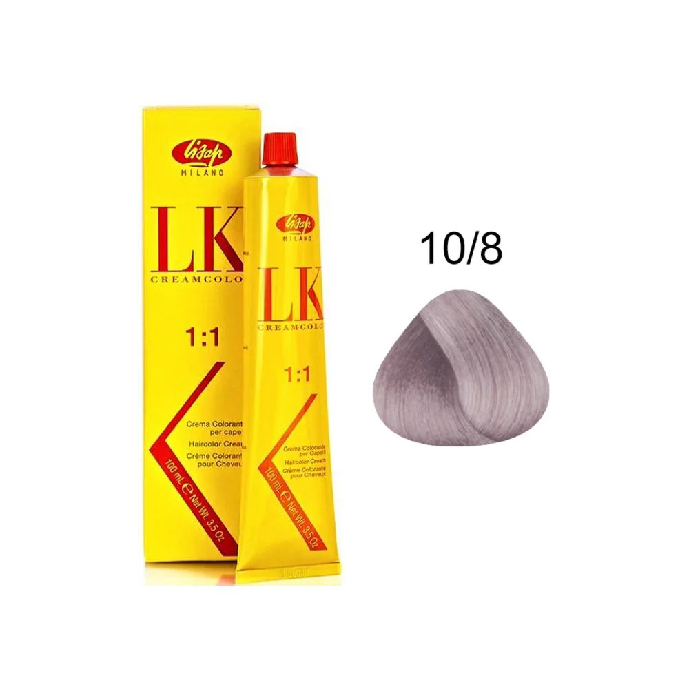 رنگ مو لیزاپ بلوند مرواریدی روشن - Lisap Hair Color 10/8