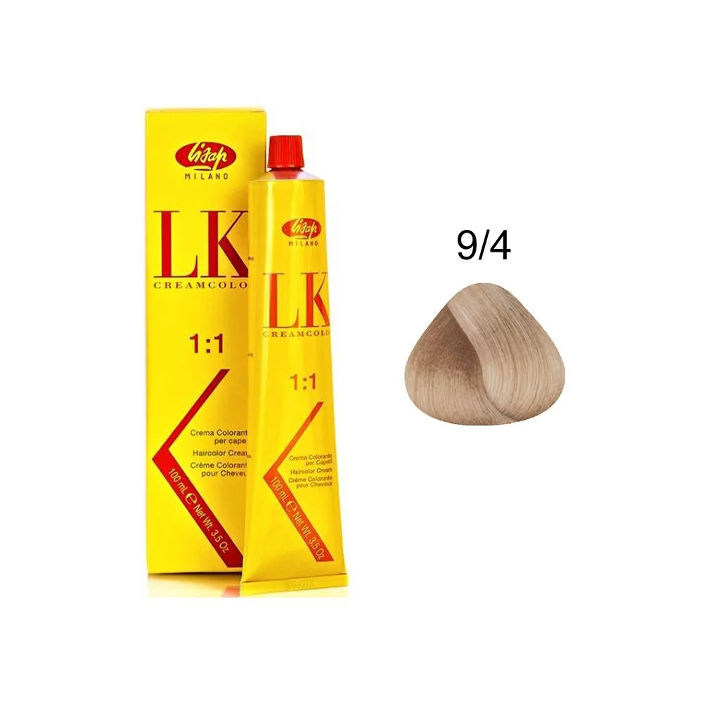 رنگ مو لیزاپ بلوند قرمز روشن - Lisap Hair Color 9/4