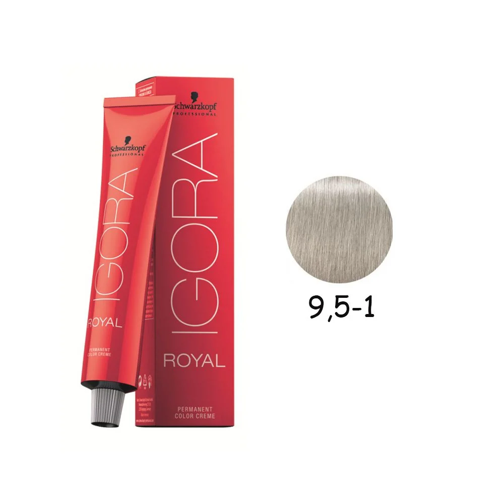 رنگ مو مرواریدی ایگورا رویال بلوند ایگورا شماره 1-5 ,9 Igora