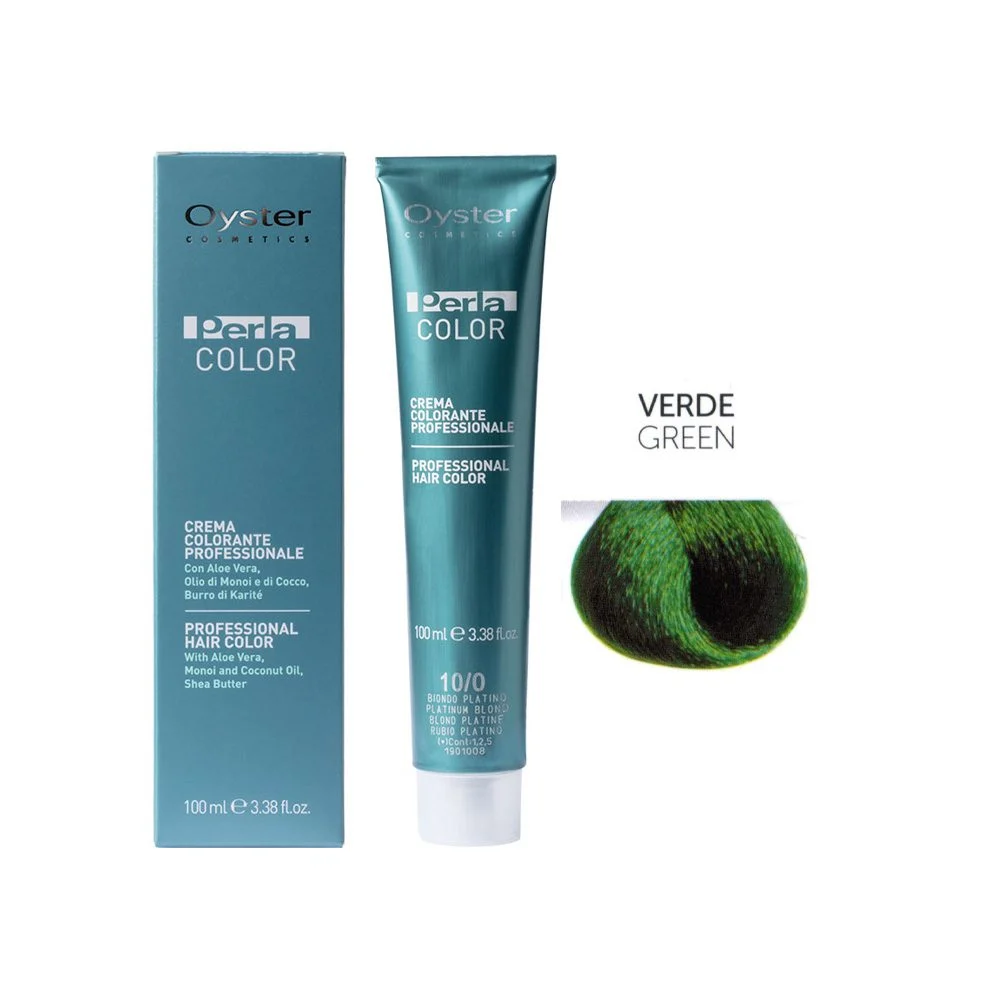 رنگ مو سبز اویستر شماره VERDE - Oyster