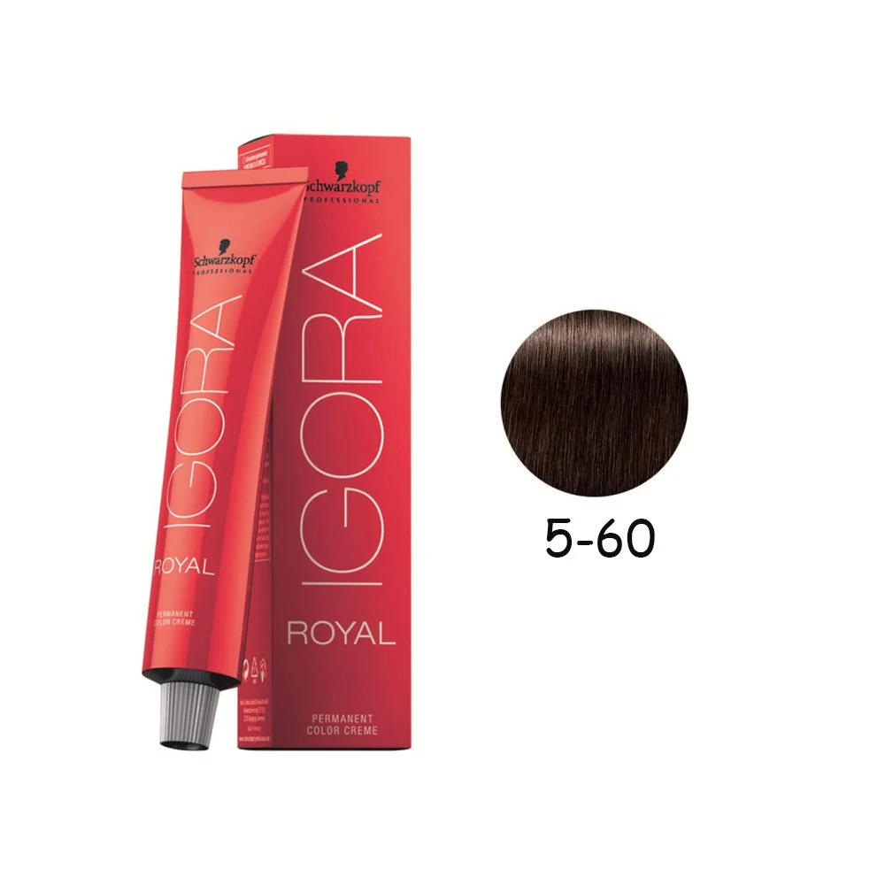 رنگ مو قهوه ای شکلاتی روشن ایگورا شماره 60-5 Igora