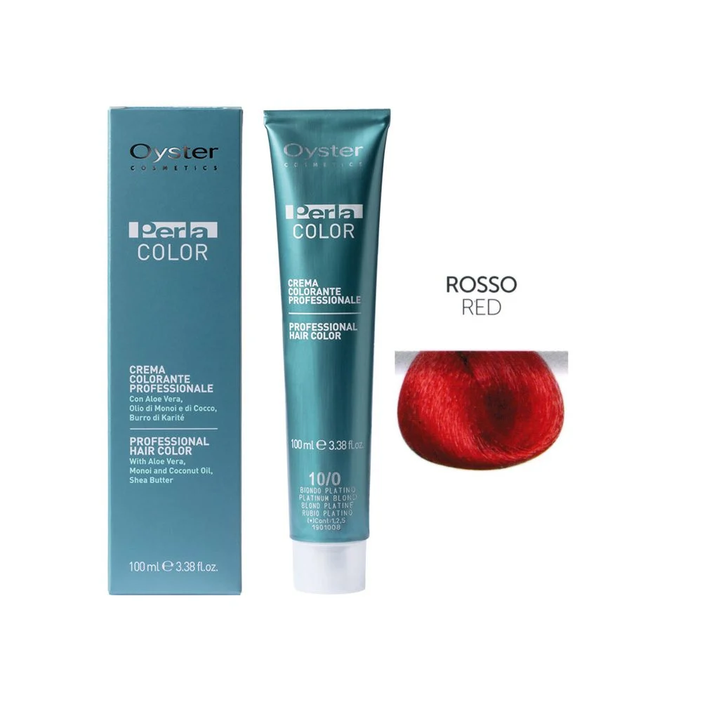 رنگ مو قرمز اویستر شماره ROSSO - Oyster