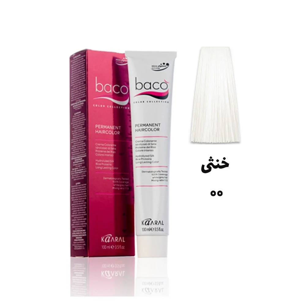رنگ مو باکو خنثی 00 - Baco hair color